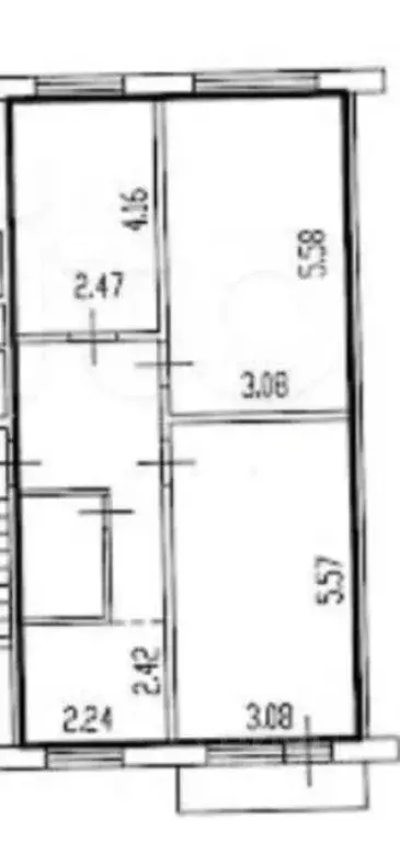 3-к кв. Алтайский край, Белокуриха ул. Академика Мясникова, 26 (61.6 ... - Фото 1