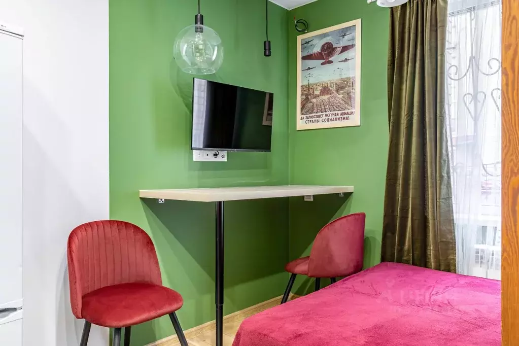 Студия Московская область, Королев ул. Калинина, 6 (16.0 м) - Фото 1