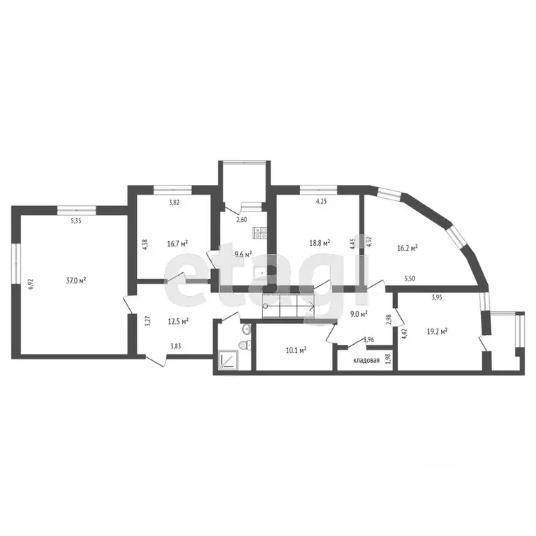 5-к кв. Тюменская область, Тюмень Олимпийская ул., 8к3 (166.0 м) - Фото 2