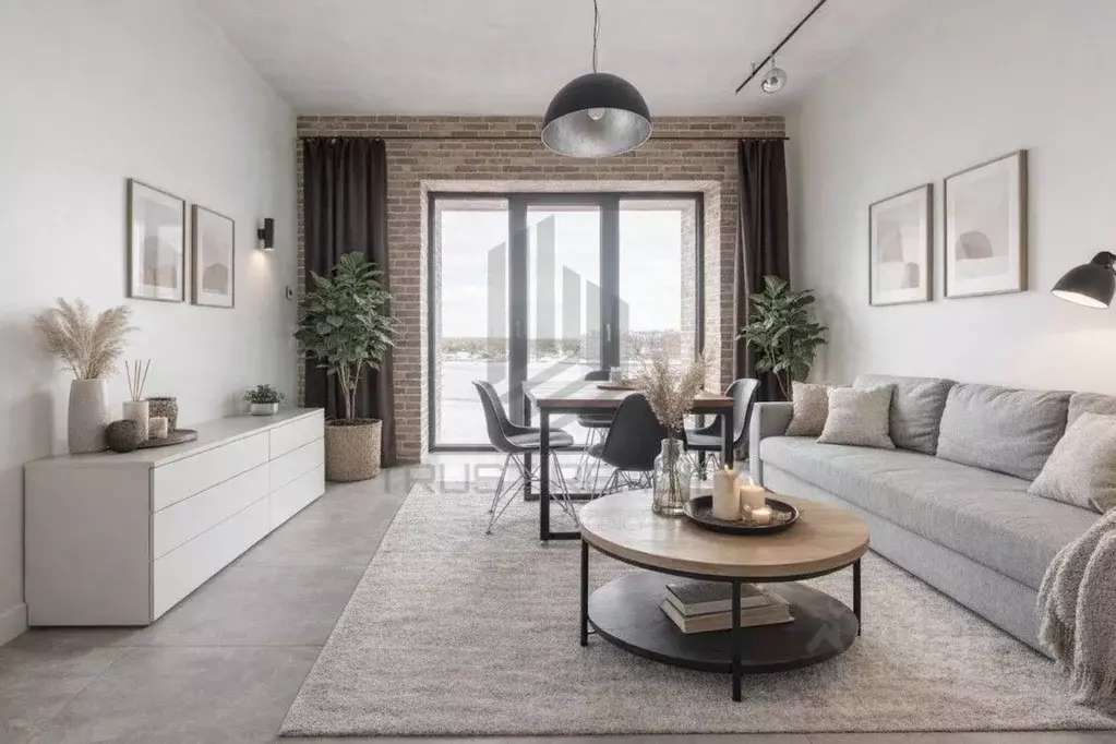 1-к кв. Санкт-Петербург наб. Макарова, 60 (60.4 м) - Фото 2