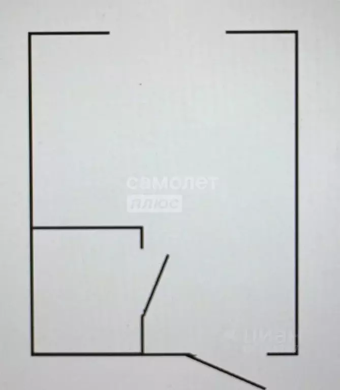 Студия Москва ул. Адмирала Макарова, 37К2 (23.0 м) - Фото 1