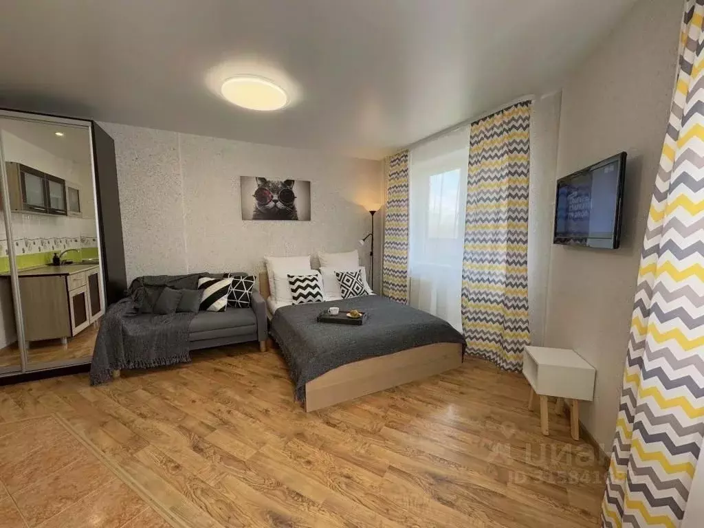 1-к кв. Удмуртия, Ижевск 7-я Подлесная ул., 97 (25.0 м) - Фото 1