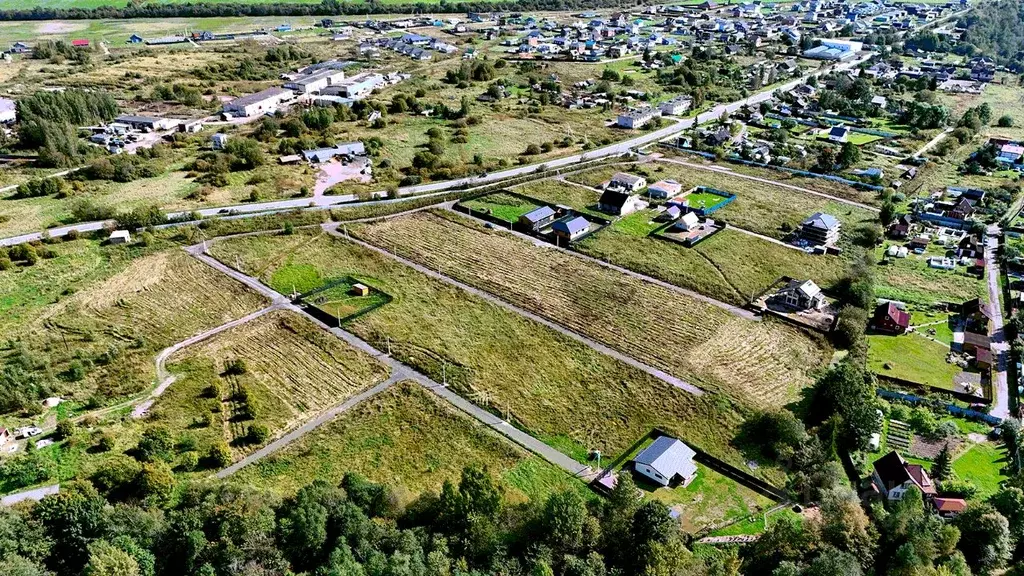 Участок в Ленинградская область, Тосненский район, Никольское ... - Фото 1