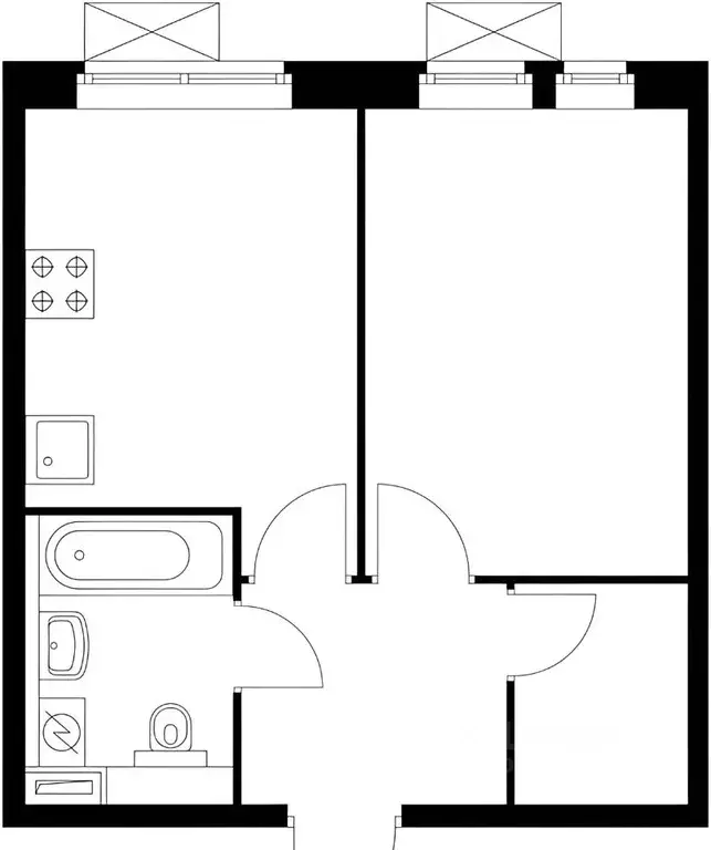 1-к кв. Московская область, Люберцы ул. Весенняя, 4к2 (33.1 м) - Фото 2