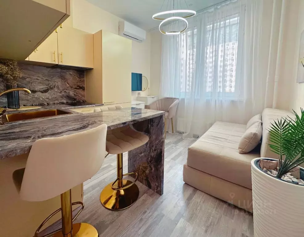 Студия Москва Березовая аллея, 19к2 (16.0 м) - Фото 1
