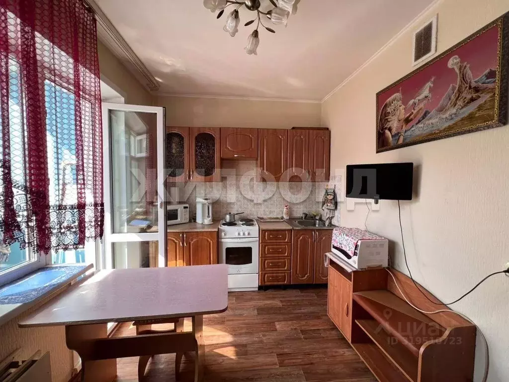 1-к кв. Новосибирская область, Новосибирск ул. Тюленина, 24/1 (32.6 м) - Фото 0