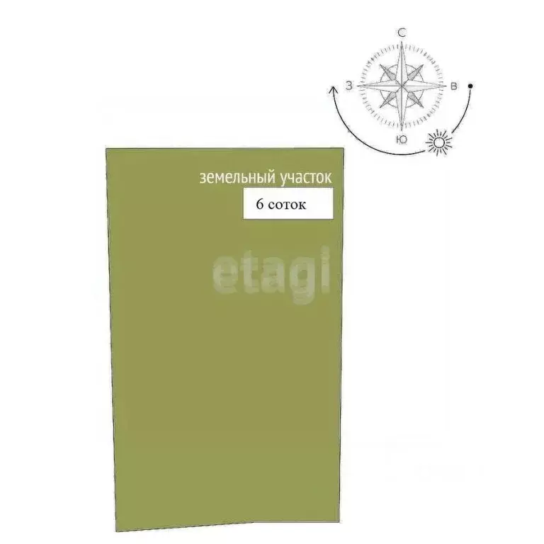 Участок в Крым, Сакский район, Штормовское с/пос, с. Поповка ул. Мира ... - Фото 2