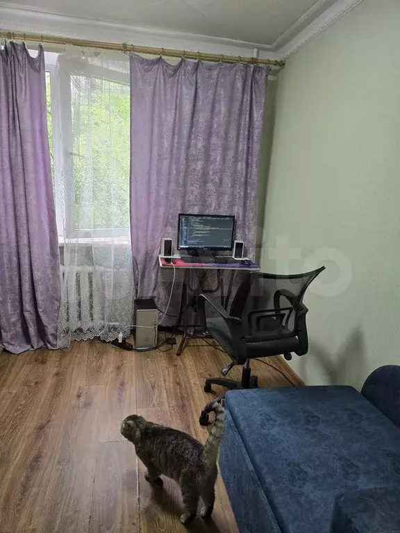 Комната 9,3 м в 2-к., 2/4 эт. - Фото 0