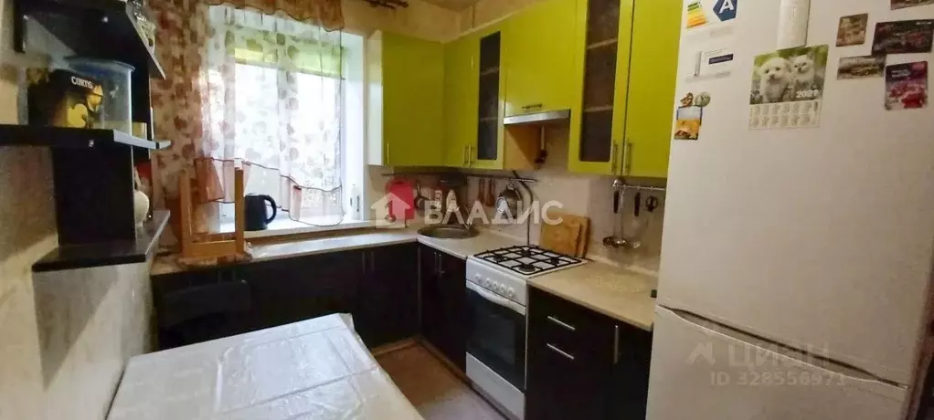 3-к кв. Владимирская область, Владимир ул. Ноябрьская, 117 (60.0 м) - Фото 1