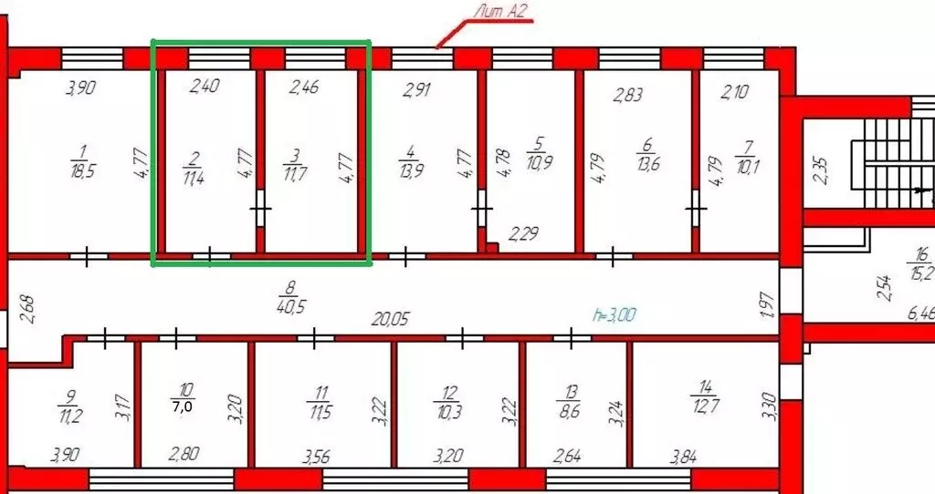 Офис (23 м) - Фото 1