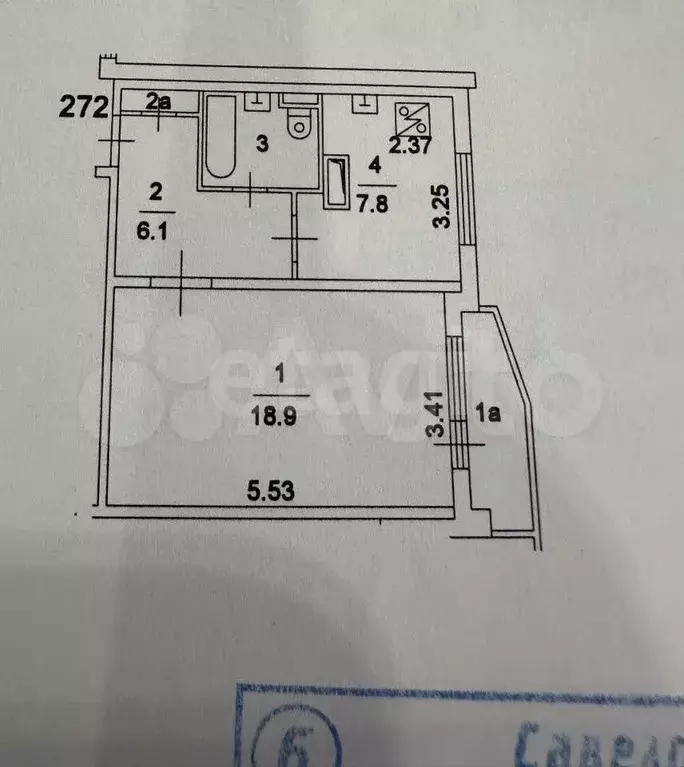 1-к. квартира, 36,5 м, 5/17 эт. - Фото 0
