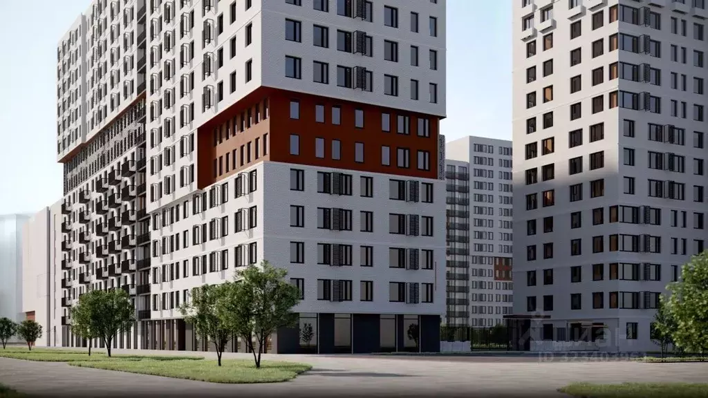 2-к кв. Тюменская область, Тюмень Интернациональная ул., 199к9 (55.5 ... - Фото 1