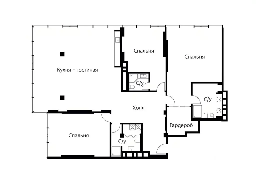 4-к кв. Москва Цветной бул., 2 (230.0 м) - Фото 1