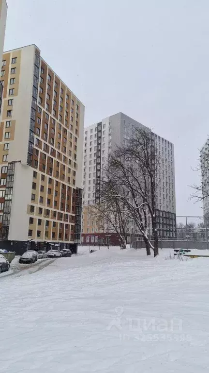 Студия Московская область, Лыткарино 6-й мкр, 15Д (23.9 м) - Фото 1