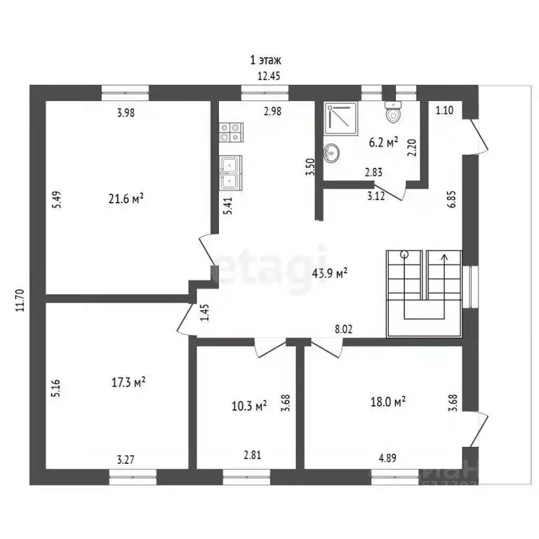 Дом в Ямало-Ненецкий АО, Новый Уренгой Заозерный мкр, проезд Тихий, ... - Фото 2