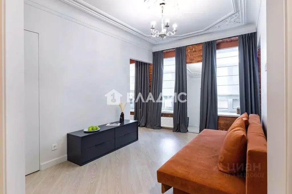 2-к кв. Санкт-Петербург пер. Басков, 32 (36.6 м) - Фото 1