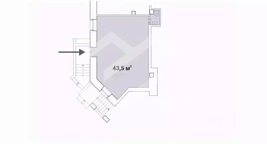 Помещение свободного назначения в Москва Братиславская ул., 15К1 (44 ... - Фото 2
