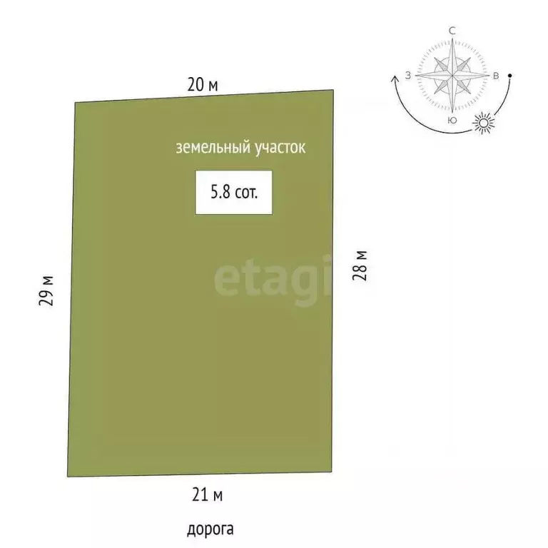 Участок в Башкортостан, Стерлитамакский район, Октябрьский сельсовет, ... - Фото 2