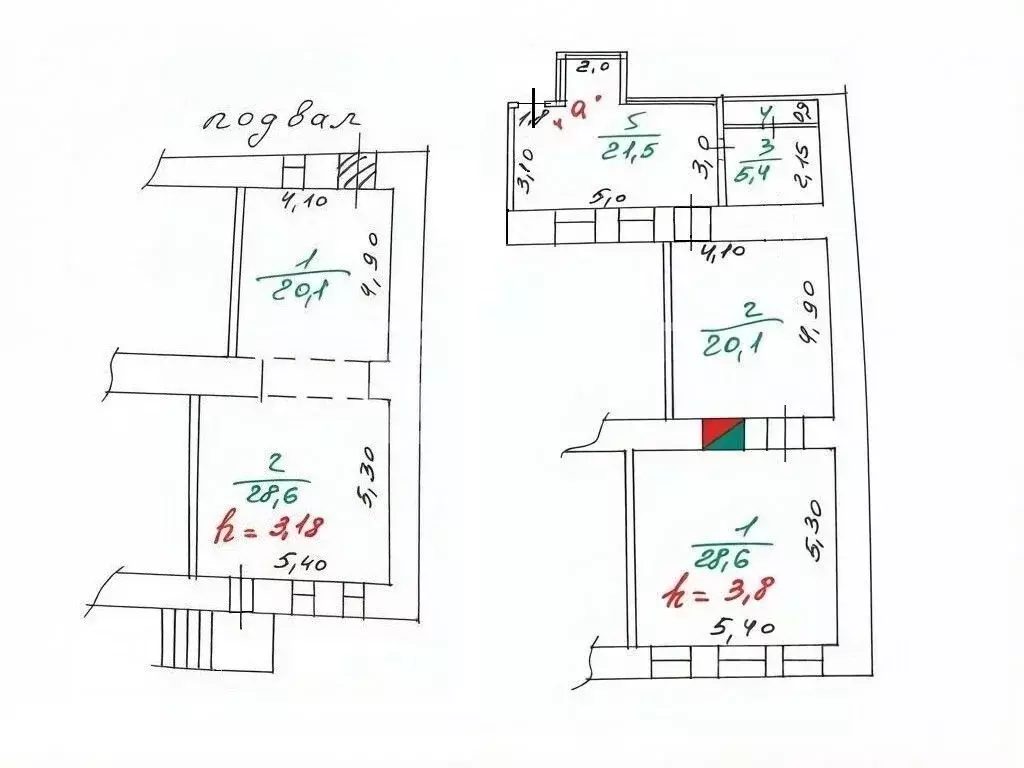 2-к кв. Дагестан, Дербент ул. У. Буйнакского, 42 (77.0 м) - Фото 2