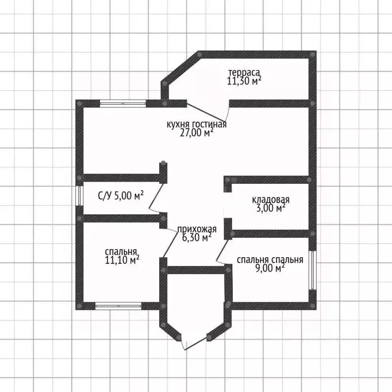 Дом в Краснодарский край, Белореченский район, Родниковское с/пос, ... - Фото 2