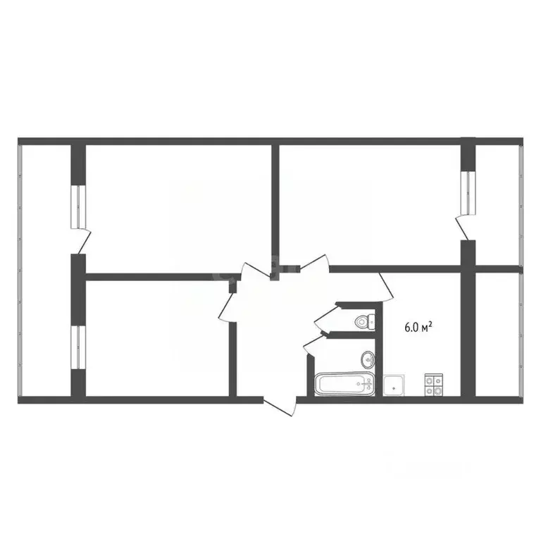 1-к кв. Ставропольский край, Кисловодск ул. Андрея Губина (35.3 м) - Фото 2