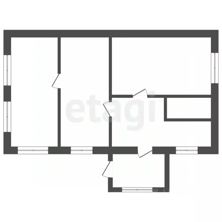Дом в Кемеровская область, Ленинск-Кузнецкий Степная ул., 22 (45 м) - Фото 2