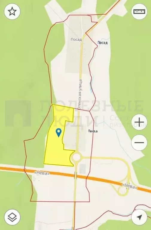 Участок в Новгородская область, Новгородский район, Савинское с/пос, ... - Фото 1