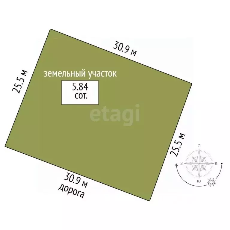 Участок в Костромская область, Кострома Рябинушка СНТ, 58 (8.0 сот.) - Фото 1