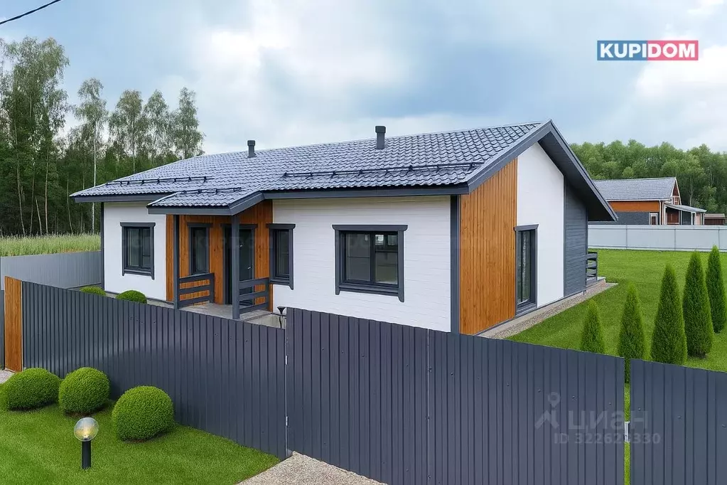 Дом в Калужская область, Боровский муниципальный округ, Совьяки с/пос, ... - Фото 1