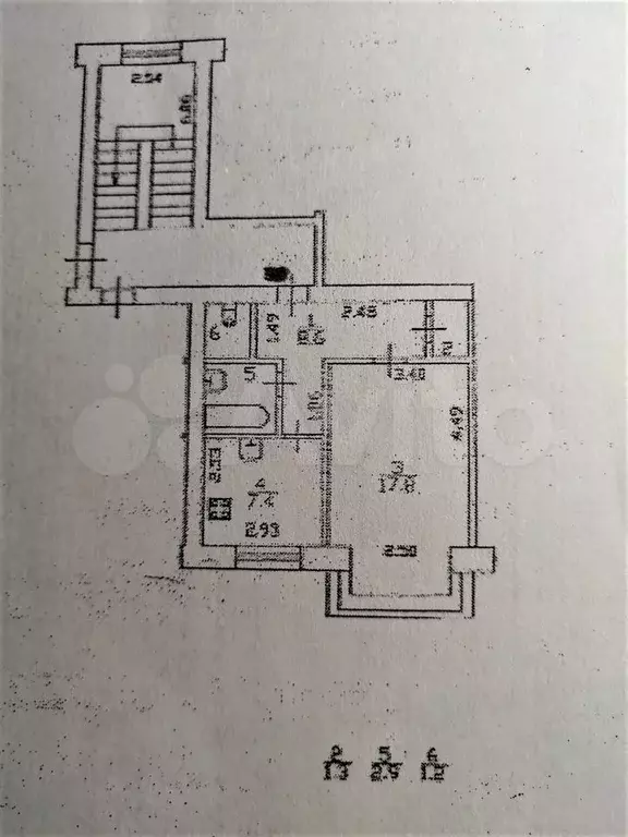 1-к. квартира, 39,2 м, 4/5 эт. - Фото 0