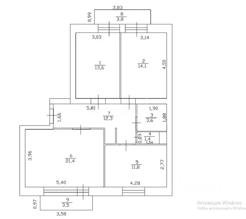 3-к кв. Тверская область, Тверь Тверской просп., 8 (73.4 м) - Фото 1