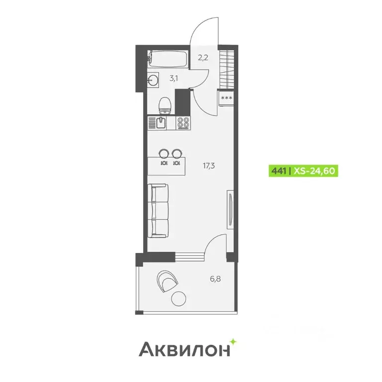 Студия Ленинградская область, Кудрово г. Всеволожский район, Заневское ... - Фото 0