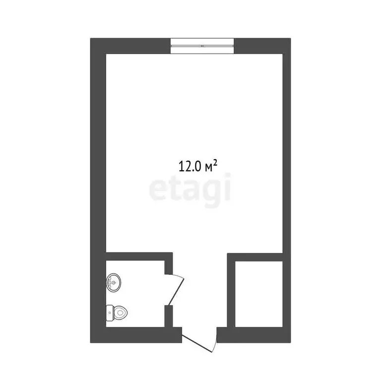 Квартира, студия, 12 м - Фото 0