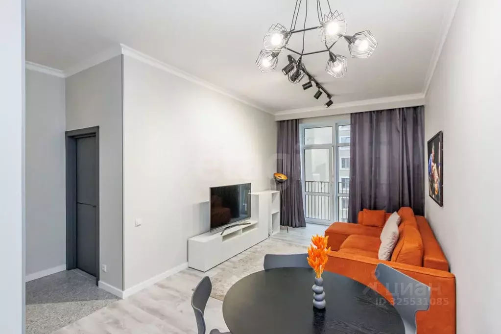 1-к кв. Тюменская область, Тюмень ул. Эльвиры Федоровой, 1 (45.6 м) - Фото 1