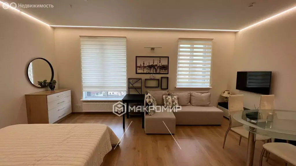 Квартира-студия: Москва, Староалексеевская улица, 20 (30 м) - Фото 1