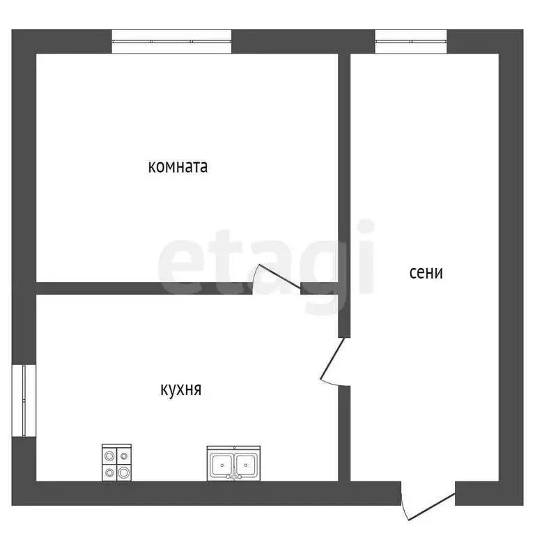 Дом в Тюменская область, Заводоуковский муниципальный округ, СОТ № 1 ... - Фото 2