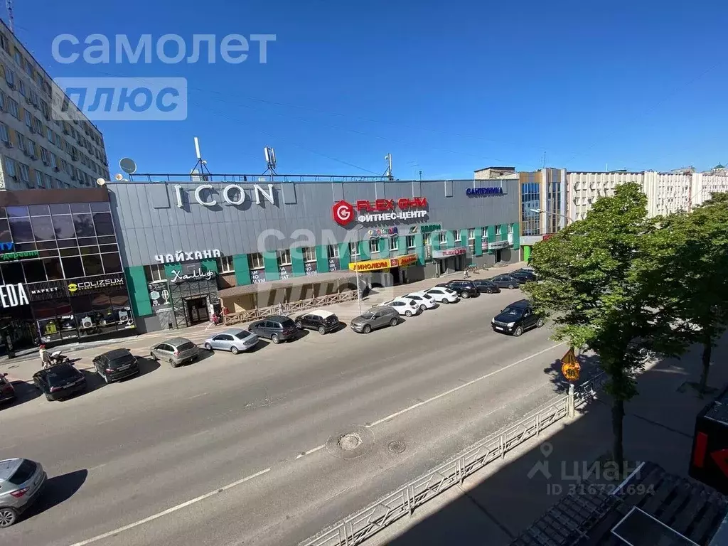 2-к кв. Липецкая область, Липецк Советская ул., 71 (49.6 м) - Фото 1