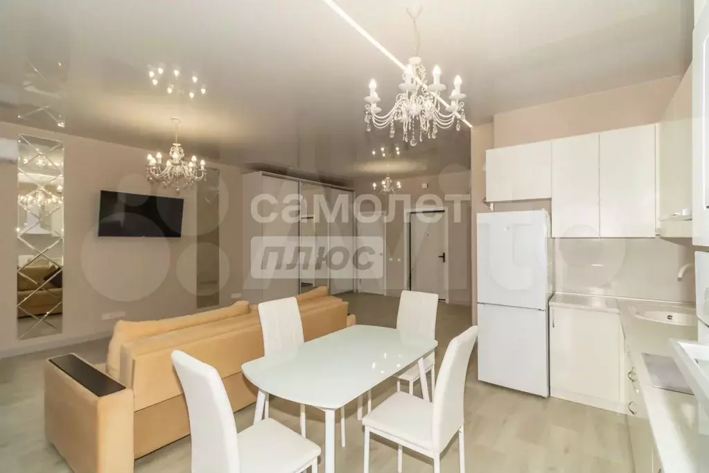 Квартира-студия, 45 м, 22/22 эт. - Фото 1
