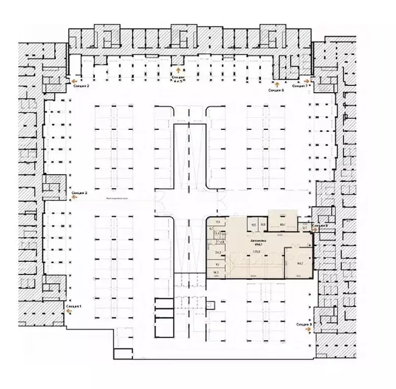 Торговая площадь в Московская область, Люберцы ул. Рождественская, 6 ... - Фото 2