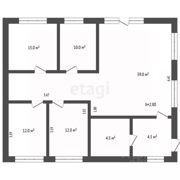 Дом в Башкортостан, Бирск ул. Строительная (103 м) - Фото 1