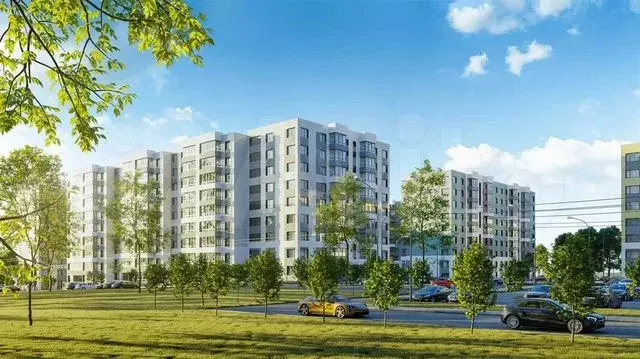 2-к. квартира, 68,3 м, 9/9 эт. - Фото 0