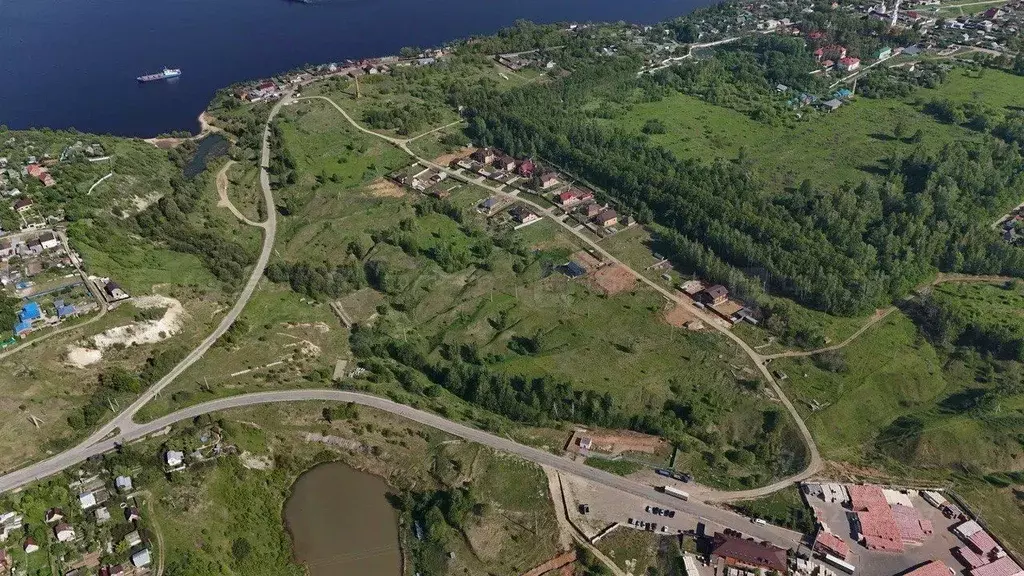 Участок в Татарстан, Верхнеуслонский район, Октябрьское с/пос, с. ... - Фото 1