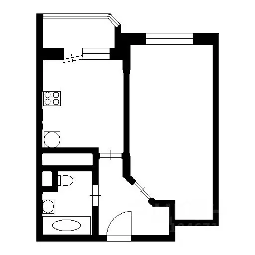 1-к кв. Московская область, Мытищи ул. Кедрина, 1 (36.0 м) - Фото 2