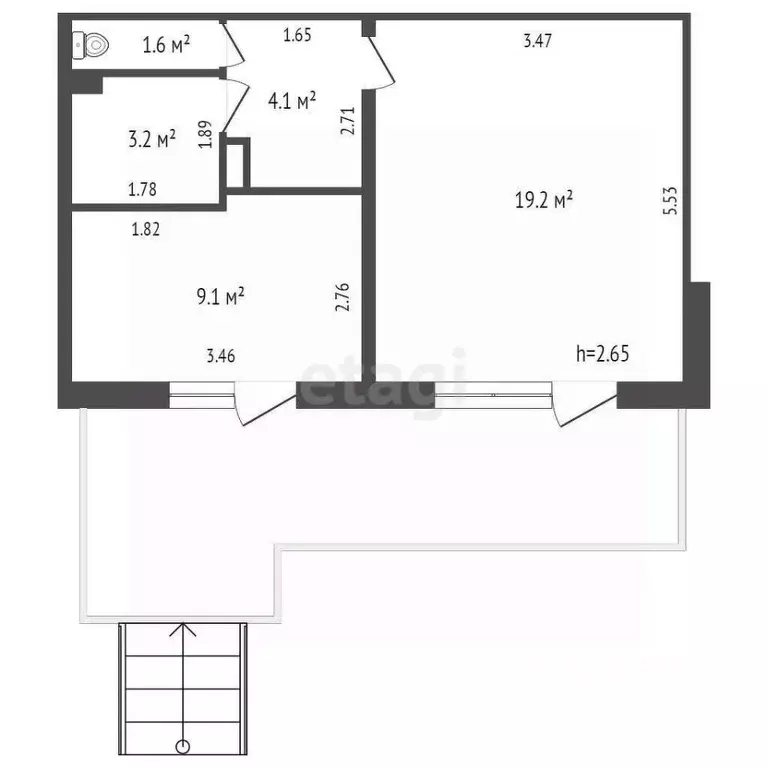 Помещение свободного назначения в Ростовская область, Ростов-на-Дону ... - Фото 2