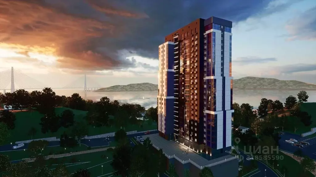 3-к кв. Приморский край, Владивосток ул. 2-я Поселковая (75.16 м) - Фото 2