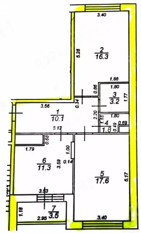 2-комнатная квартира: Тверь, улица Левитана, 72А (60.3 м) - Фото 1