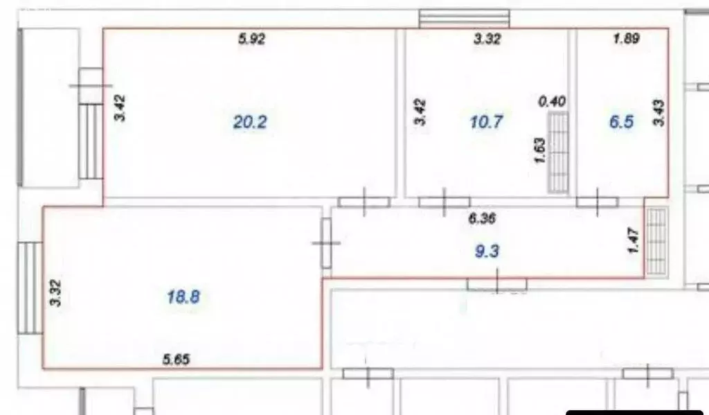 2-комнатная квартира: Тверь, улица Левитана, 52 (65.5 м) - Фото 2