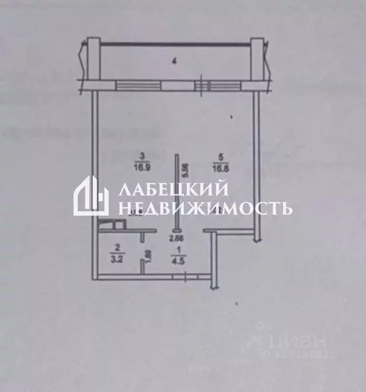 Студия Московская область, Химки Сходня мкр, ул. Микояна, 10к4 (41.4 ... - Фото 2