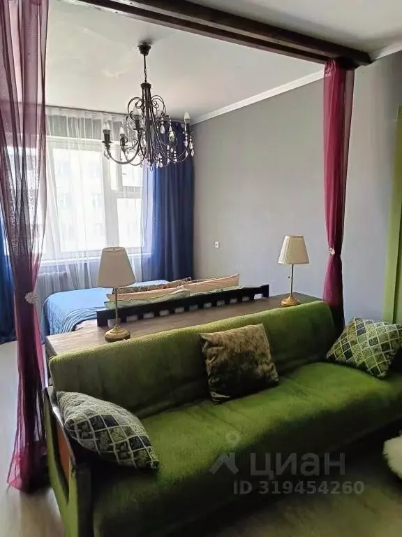 1-к кв. Псковская область, Псков ул. Юности, 11а (34.0 м) - Фото 0