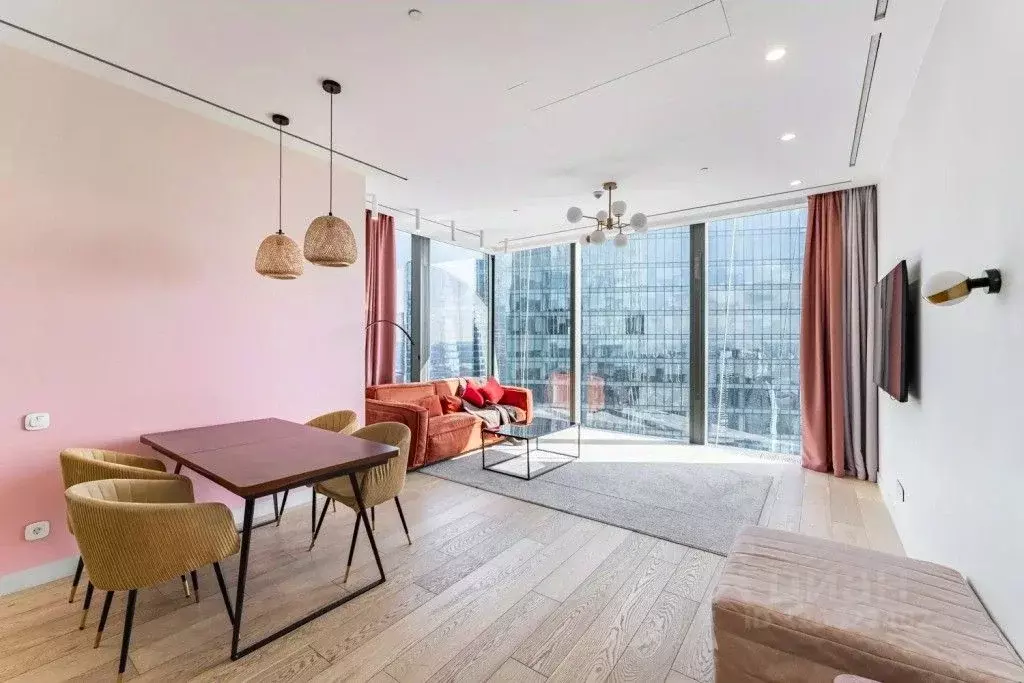 2-к кв. Москва 1-й Красногвардейский проезд, 22с1 (90.0 м) - Фото 1